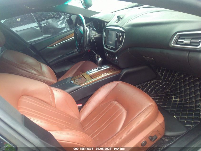2014 MASERATI GHIBLI ZAM57XSA2E1083928