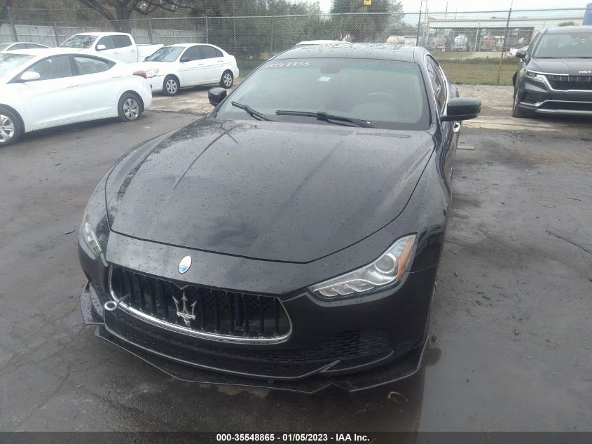 2014 MASERATI GHIBLI ZAM57XSA2E1083928