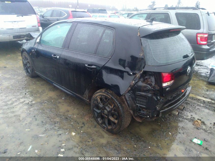 2013 VOLKSWAGEN GOLF R W/SUNROOF & NAVI WVWPF7AJ8DW075738