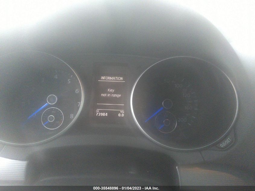 2013 VOLKSWAGEN GOLF R W/SUNROOF & NAVI WVWPF7AJ8DW075738