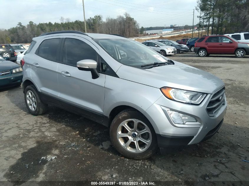 MAJ3S2GE7MC408994 FORD ECOSPORT SE 2021