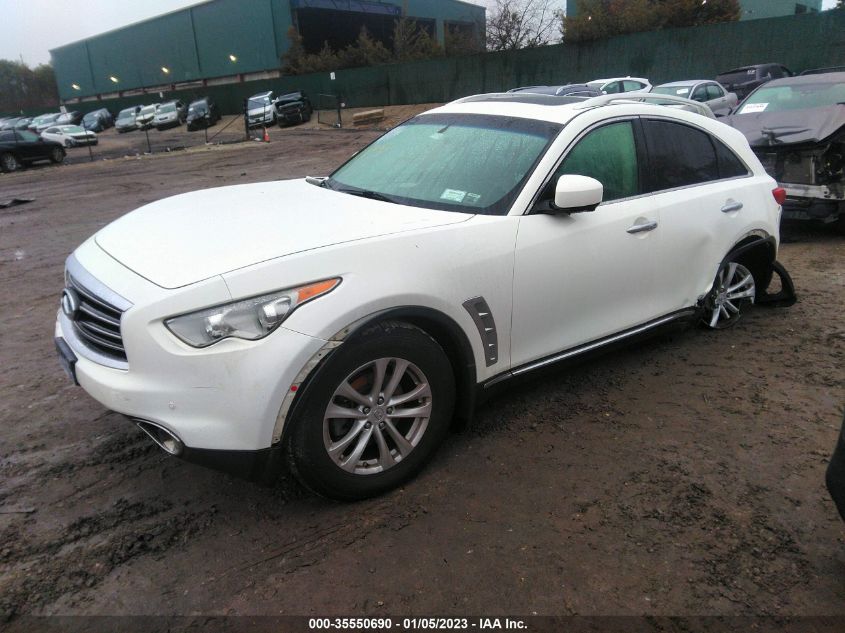 2013 INFINITI FX37 JN8CS1MW7DM170452