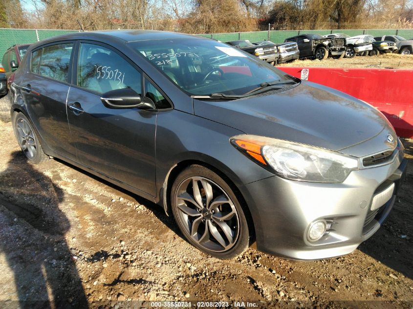 2015 KIA FORTE 5-DOOR SX - KNAFZ5A36F5370870