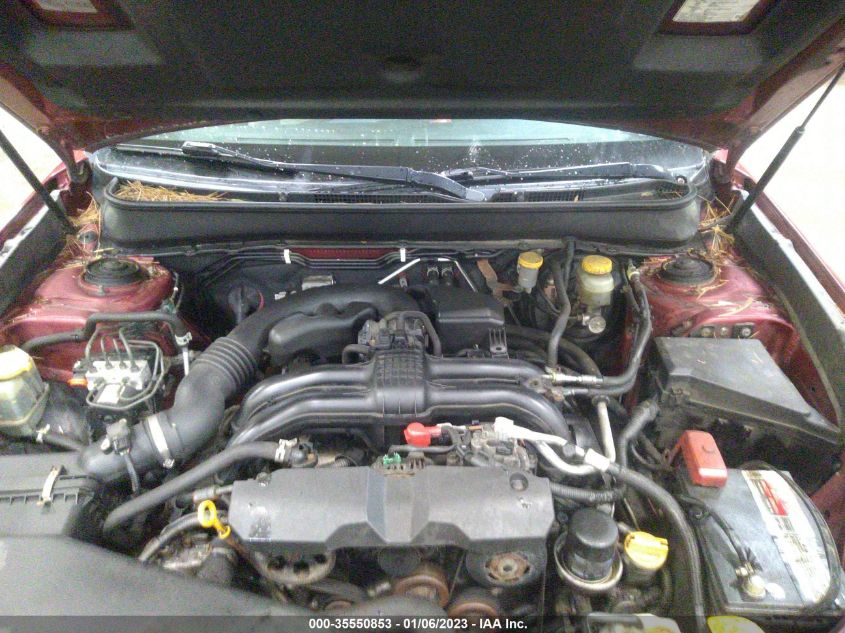 2013 SUBARU LEGACY 2.5I 4S3BMAA66D1040279