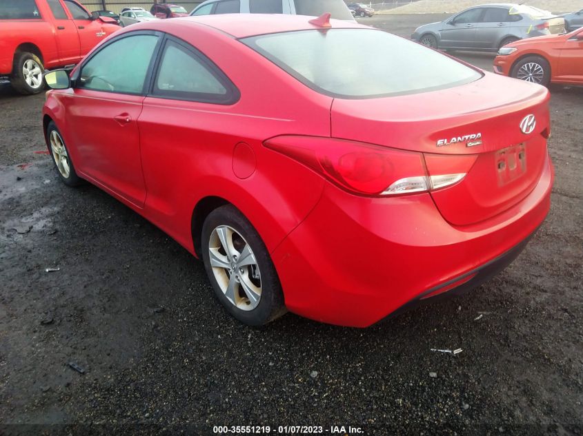 2013 HYUNDAI ELANTRA COUPE GS KMHDH6AE8DU020613