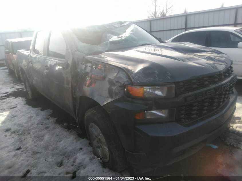 VIN 1GCPYBEK3MZ218688 2021 CHEVROLET SILVERADO 1500 no.1