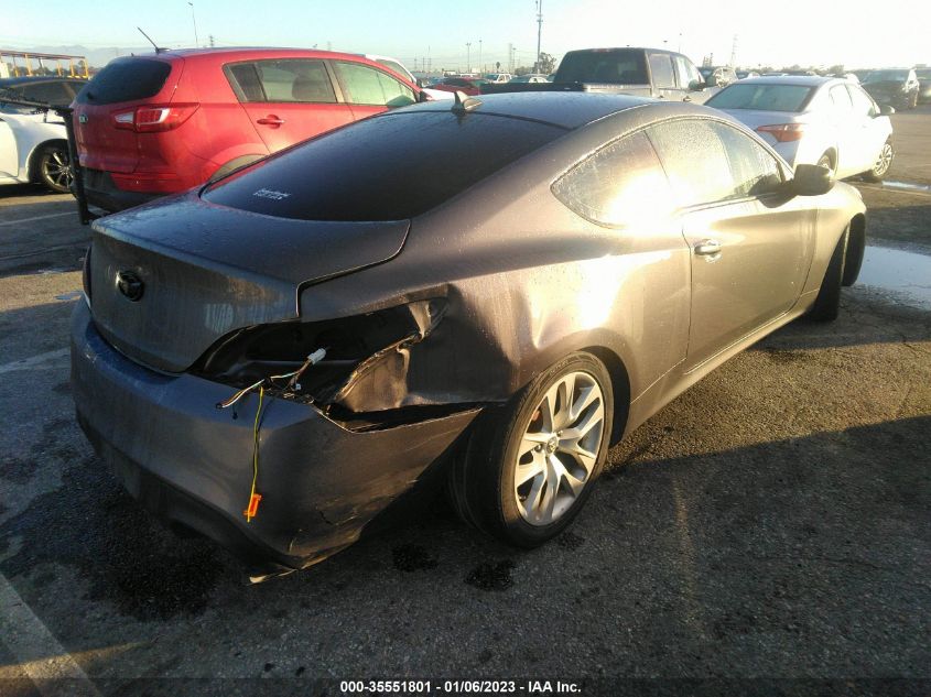 2013 HYUNDAI GENESIS COUPE 2.0T KMHHT6KD2DU098780