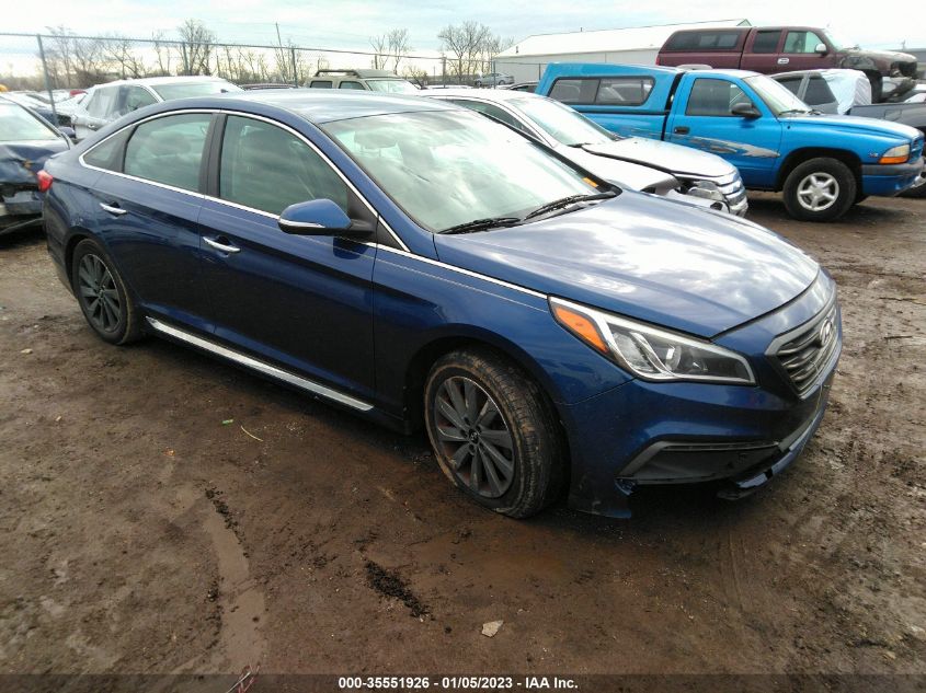 2016 HYUNDAI SONATA SPORT - 5NPE34AF1GH281875