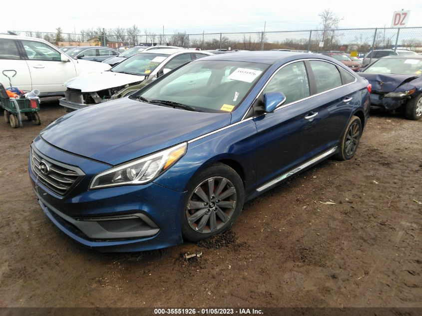 2016 HYUNDAI SONATA SPORT - 5NPE34AF1GH281875