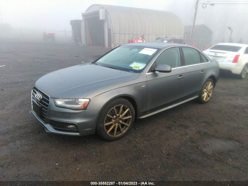 2014 AUDI A4 PREMIUM PLUS WAUFFAFL3EA081865