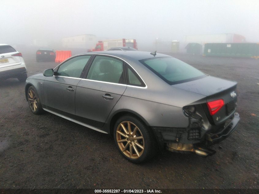 2014 AUDI A4 PREMIUM PLUS WAUFFAFL3EA081865
