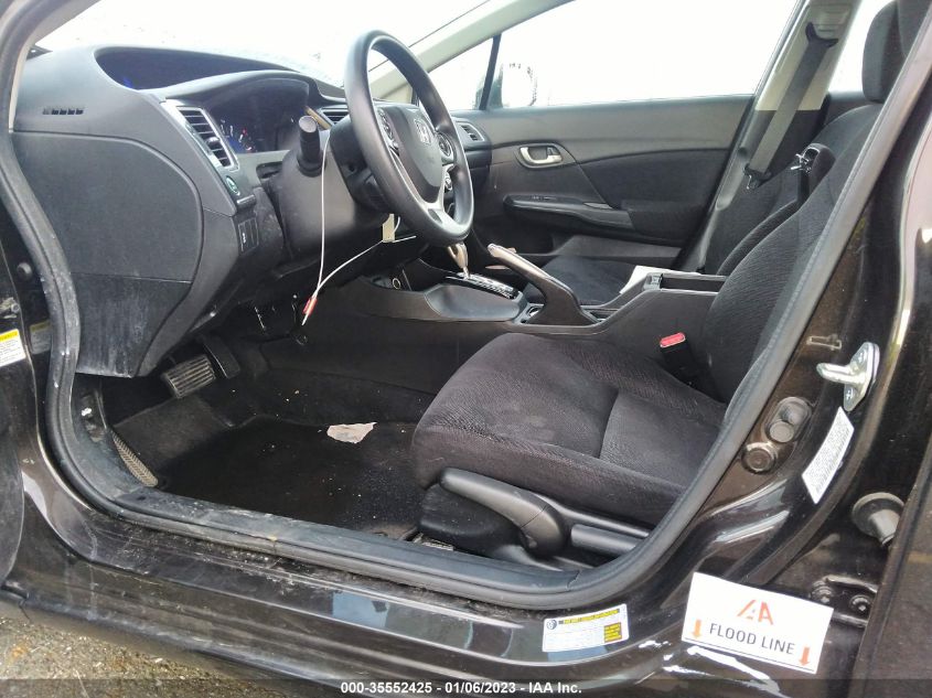 2013 HONDA CIVIC SDN LX 19XFB2F55DE238197