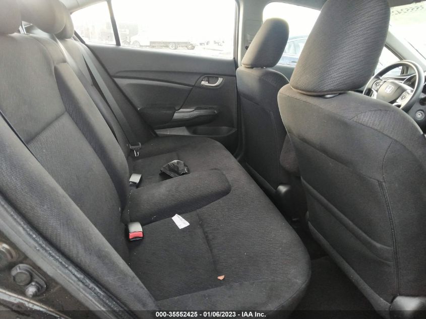2013 HONDA CIVIC SDN LX 19XFB2F55DE238197