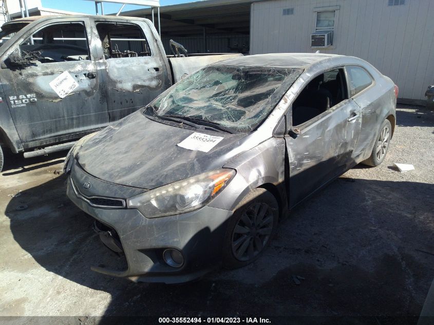 2014 KIA FORTE KOUP EX KNAFX6A82E5240008