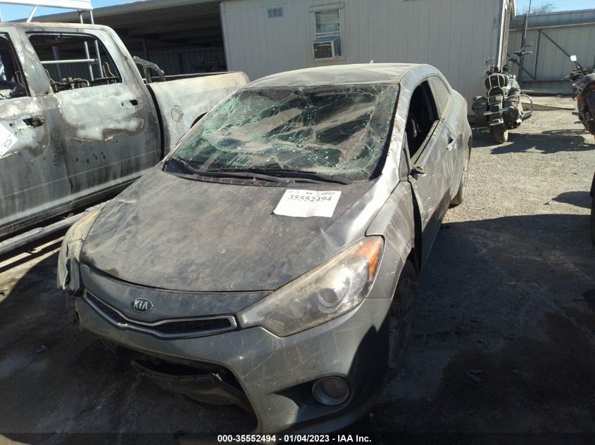 2014 KIA FORTE KOUP EX KNAFX6A82E5240008