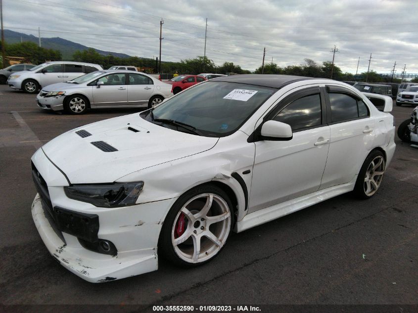 2014 MITSUBISHI LANCER EVOLUTION GSR JA32W8FV6EU024911