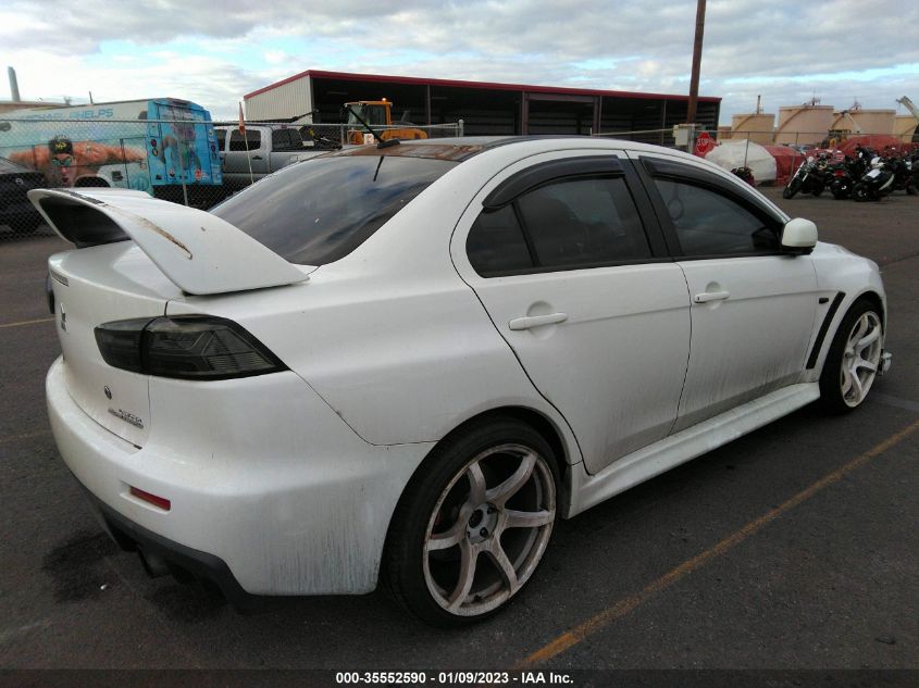 2014 MITSUBISHI LANCER EVOLUTION GSR JA32W8FV6EU024911