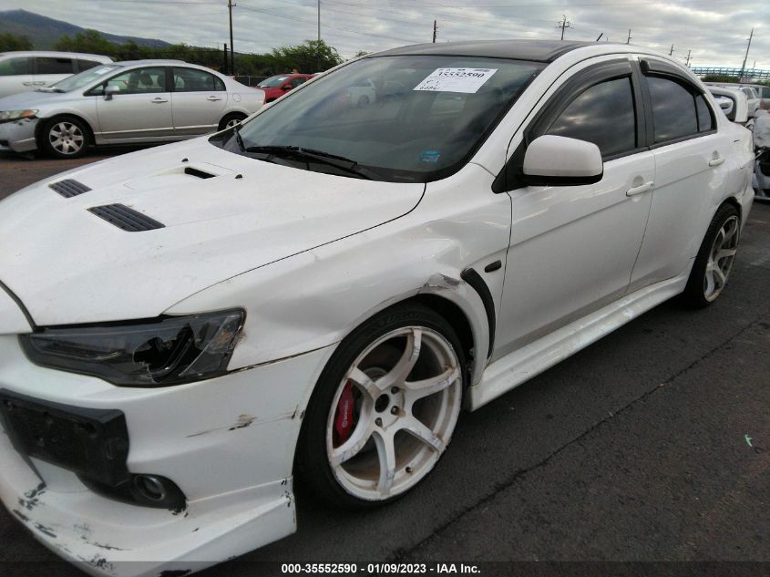 2014 MITSUBISHI LANCER EVOLUTION GSR JA32W8FV6EU024911