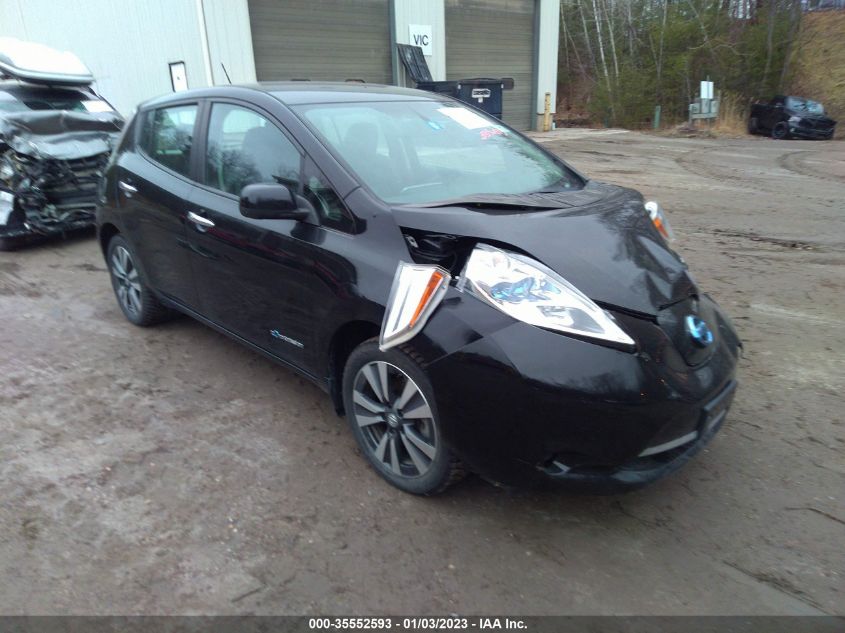 2015 NISSAN LEAF SL - 1N4AZ0CP4FC325119