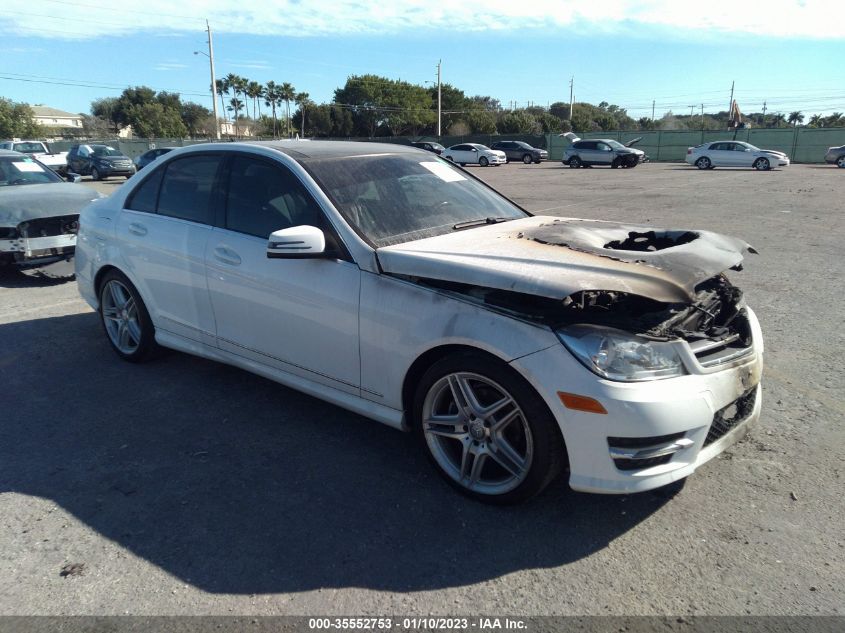 2014 MERCEDES-BENZ C-CLASS C 250 - WDDGF4HB0ER306165