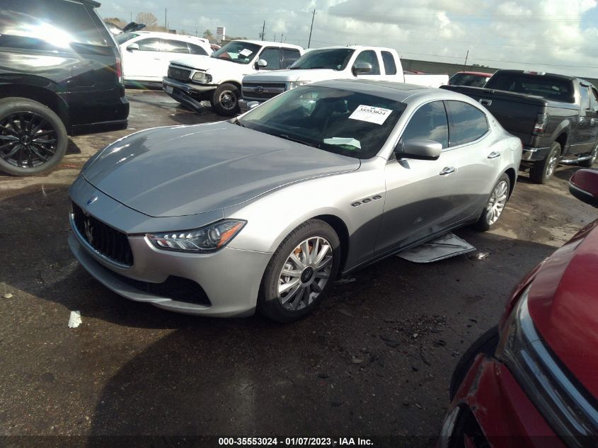 2015 MASERATI GHIBLI ZAM57XSA1F1137527