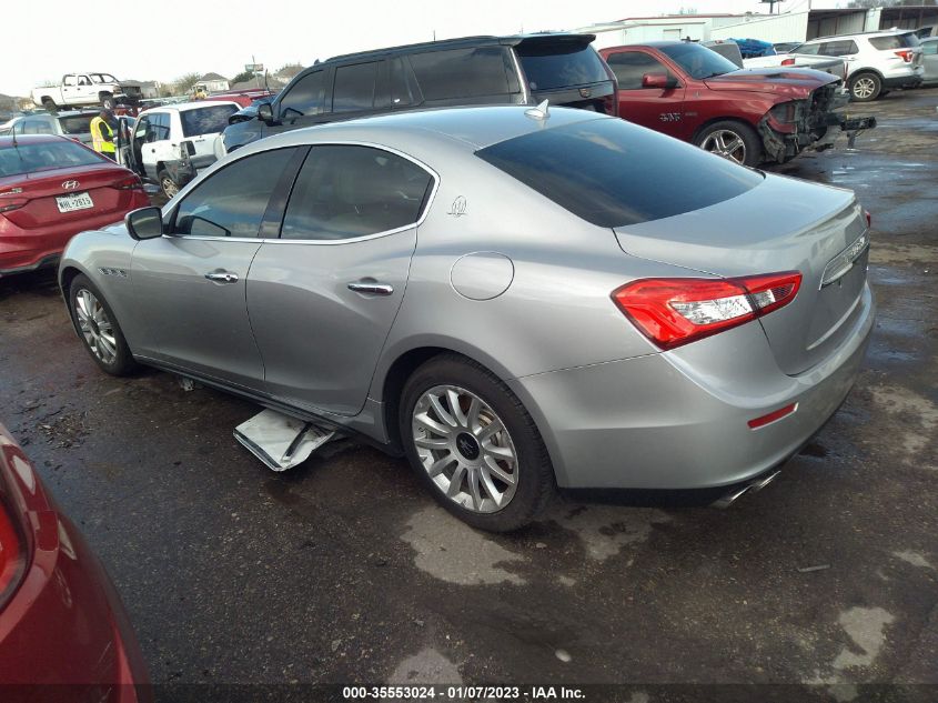 2015 MASERATI GHIBLI ZAM57XSA1F1137527