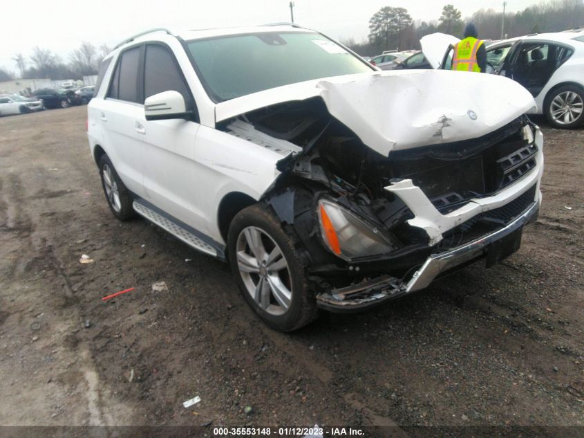2015 MERCEDES-BENZ M-CLASS ML 350 - 4JGDA5JB6FA455980