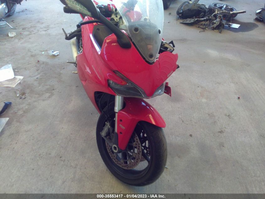 2018 DUCATI SUPERSPORT ZDMVABDS3JB006704