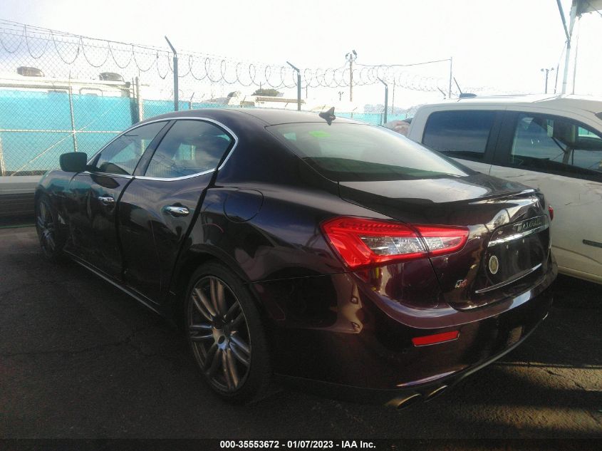 2014 MASERATI GHIBLI S Q4 ZAM57RTA2E1090467