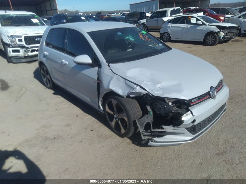 2018 VOLKSWAGEN GOLF GTI S/SE/AUTOBAHN - 3VW547AU3JM255564