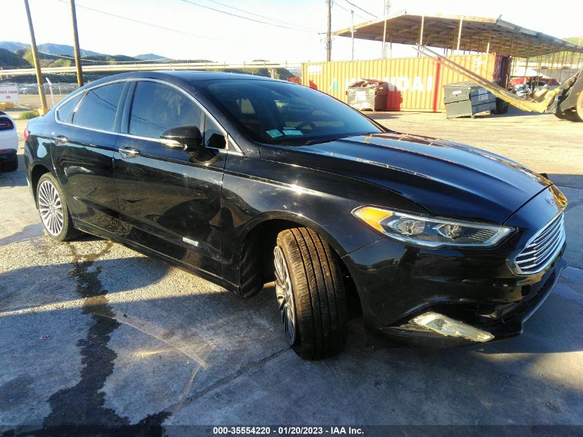 2018 FORD FUSION ENERGI SE - 3FA6P0PU2JR131047