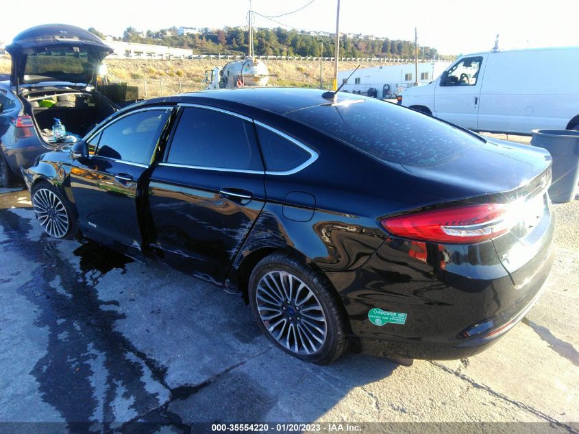 2018 FORD FUSION ENERGI SE - 3FA6P0PU2JR131047