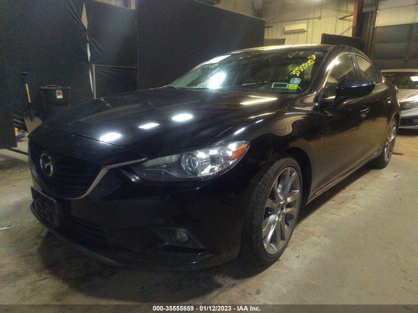 2014 MAZDA MAZDA6 I GRAND TOURING JM1GJ1W55E1110323