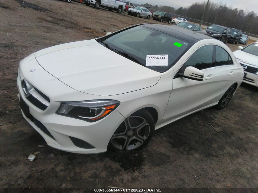 2014 MERCEDES-BENZ CLA-CLASS CLA 250 WDDSJ4EB9EN069552