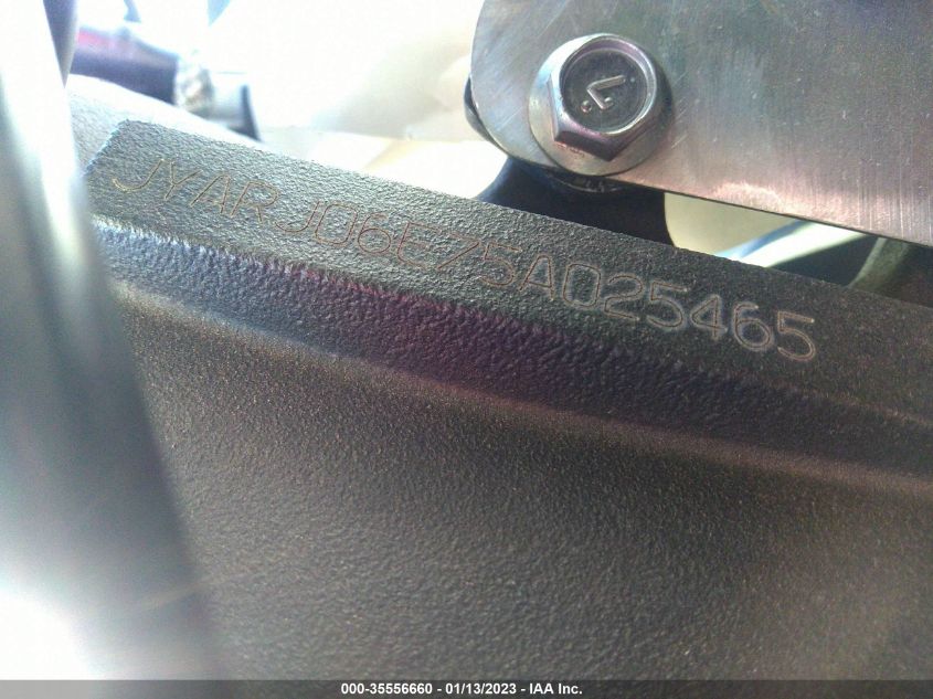 2005 YAMAHA YZFR6 L JYARJ06E75A025465