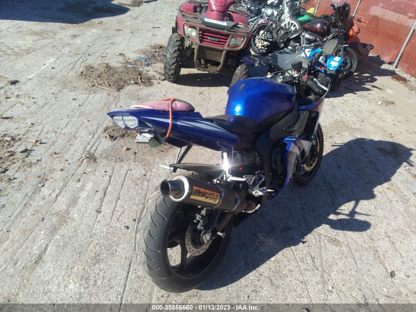 2005 YAMAHA YZFR6 L JYARJ06E75A025465