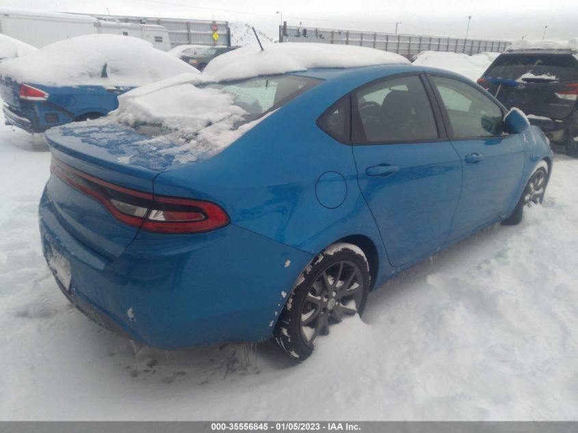 2015 DODGE DART SE 1C3CDFAA5FD391762