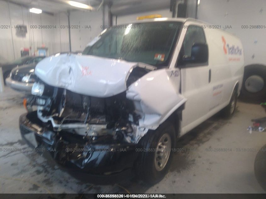 2017 CHEVROLET EXPRESS 2500 WORK VAN 1GCWGAFF5H1344663