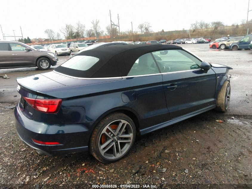 2019 AUDI A3 CABRIOLET PREMIUM PLUS WAUYELFF1K1032435