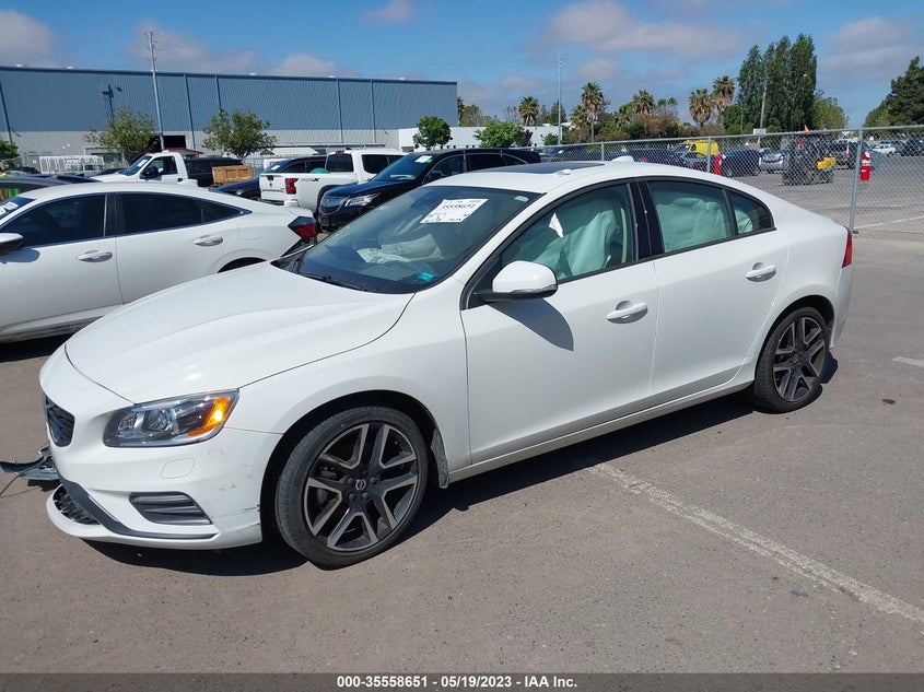 VIN YV126MFL7H2437455 2017 VOLVO S60 DYNAMIC