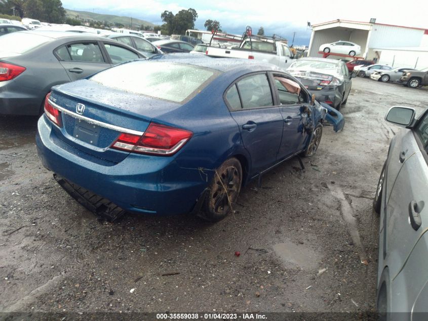 2014 HONDA CIVIC SEDAN EX - 19XFB2F87EE223115
