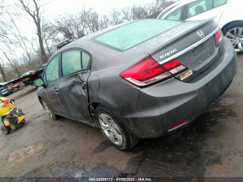 2013 HONDA CIVIC SDN LX 19XFB2F59DE032655