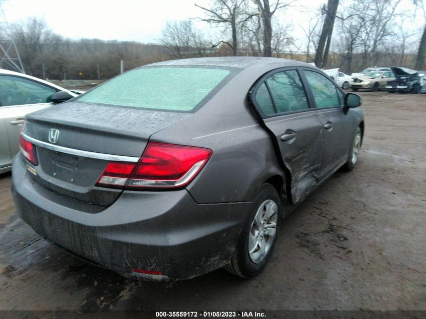 2013 HONDA CIVIC SDN LX 19XFB2F59DE032655