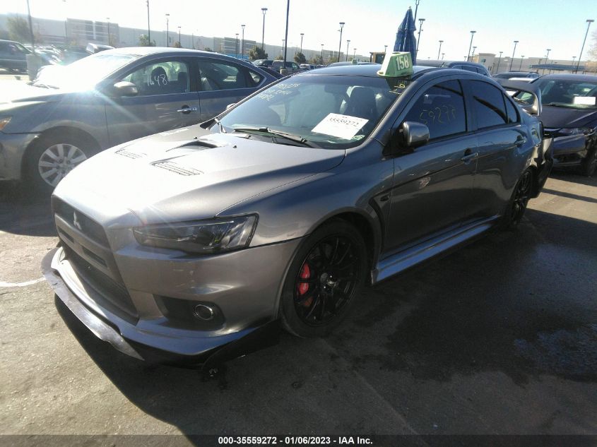 2014 MITSUBISHI LANCER EVOLUTION GSR JA32W8FVXEU016648
