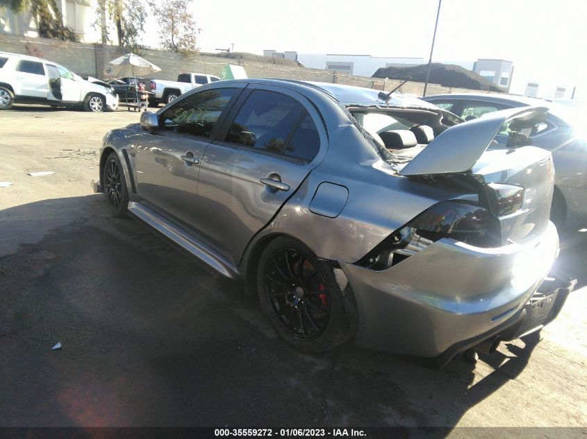 2014 MITSUBISHI LANCER EVOLUTION GSR JA32W8FVXEU016648