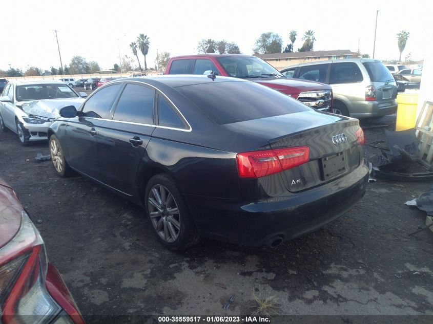 2013 AUDI A6 2.0T PREMIUM PLUS WAUGFAFC3DN097690