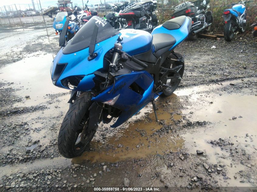 2008 KAWASAKI ZX600 P JKAZX4P138A038234
