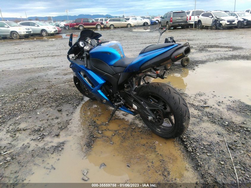 2008 KAWASAKI ZX600 P JKAZX4P138A038234