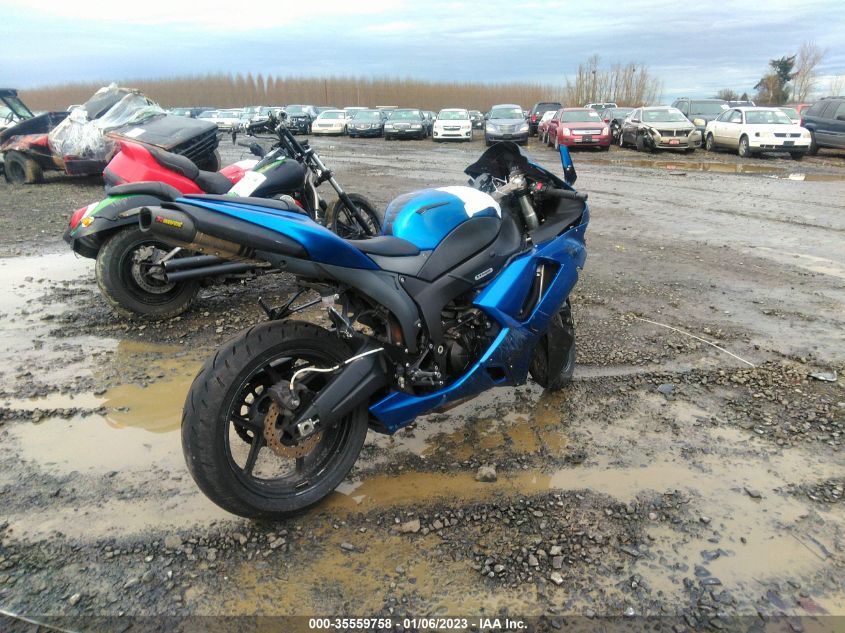 2008 KAWASAKI ZX600 P JKAZX4P138A038234