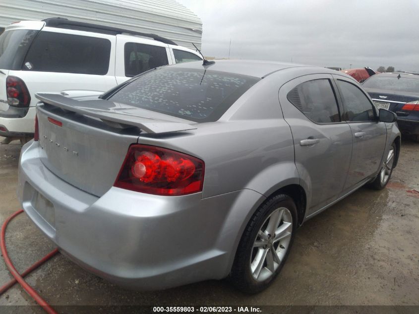 2013 DODGE AVENGER SE V6 1C3CDZAG7DN522400